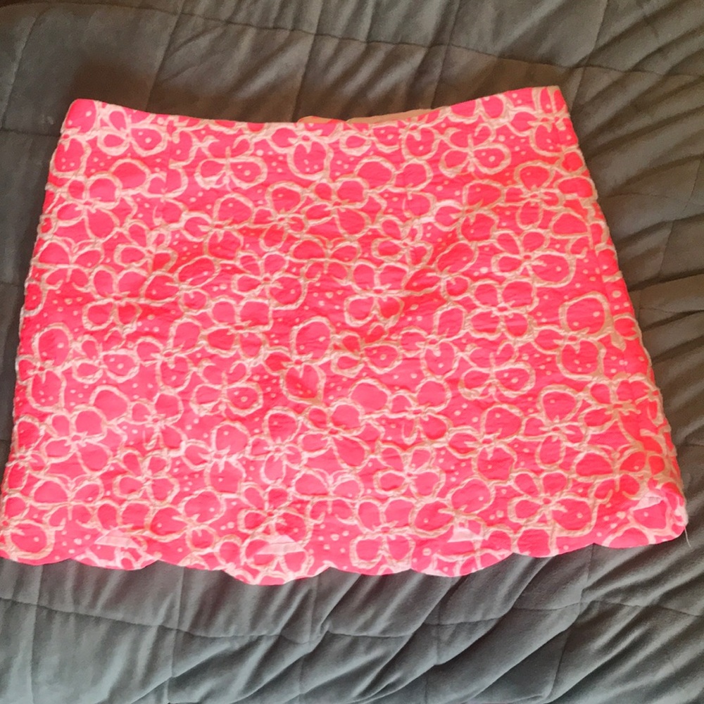 Lilly Pulitzer Neon Pink size 4 skirt